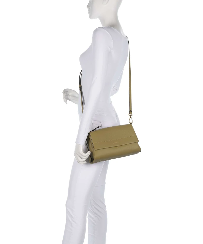 Coccinelle Boheme Grana Double Bolso de hombro seagrass/sandshell