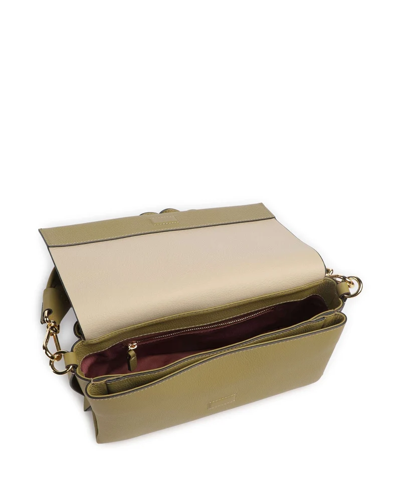 Coccinelle Boheme Grana Double Bolso de hombro seagrass/sandshell