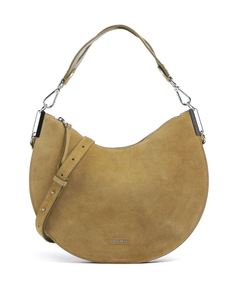 Coccinelle Sunup Suede Bolso de hobo seagrass