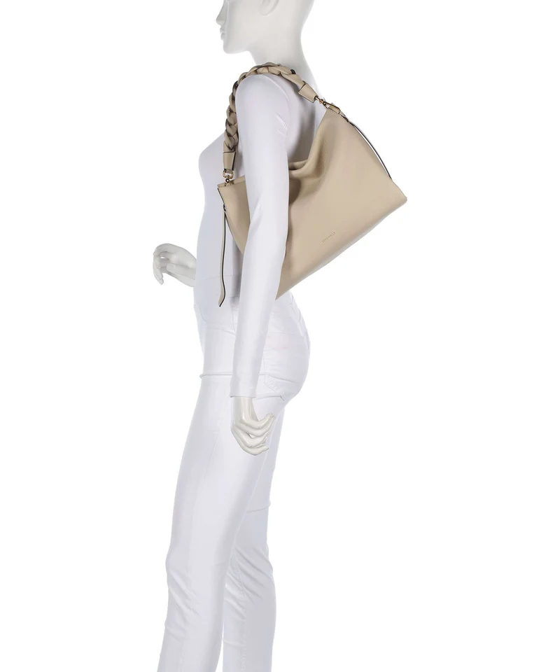 Coccinelle Boheme Grana Double Bolso de hobo sandshell/seagrass