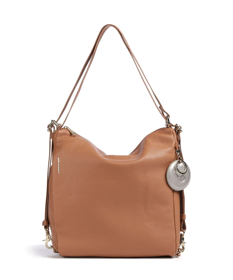 Mandarina Duck Mellow Leather Bolso mochila pecan nut