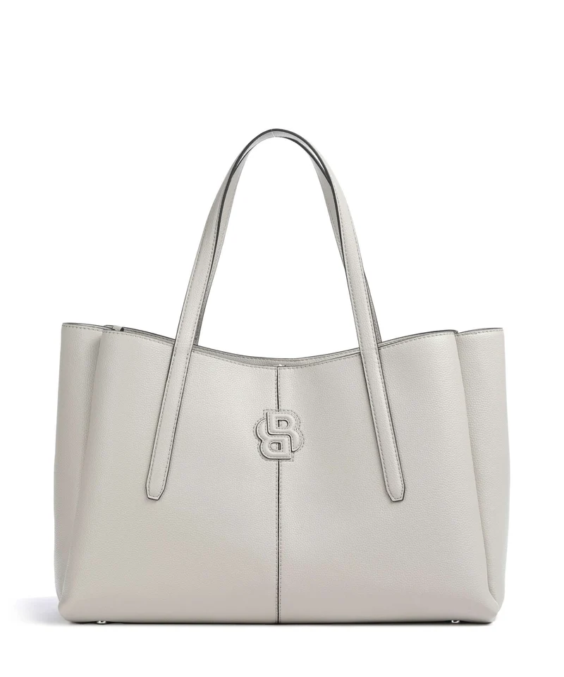BOSS Anett Bolsa shopping light grey