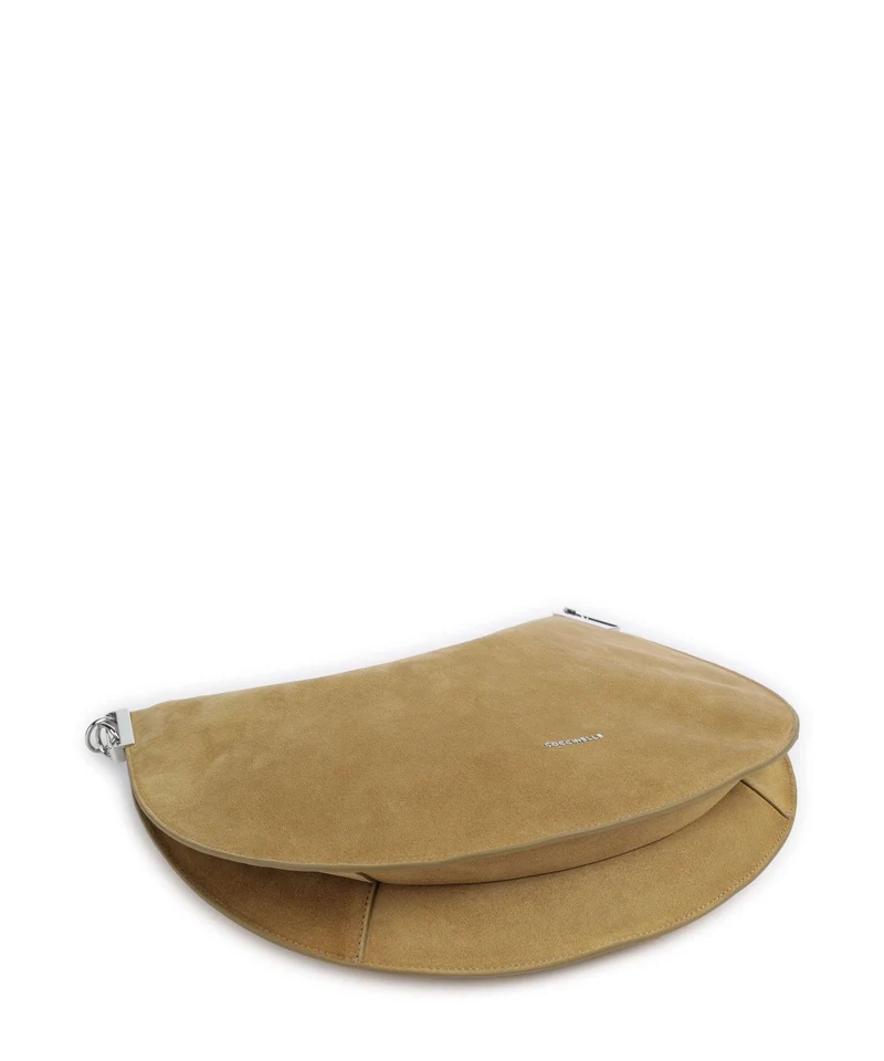 Coccinelle Sunup Suede Bolso de hombro seagrass