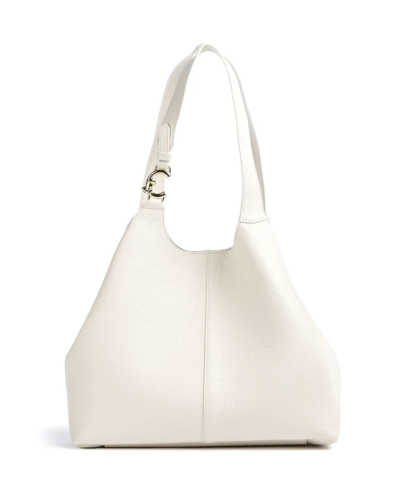 Coccinelle C-Easy Bolso de hobo pearl