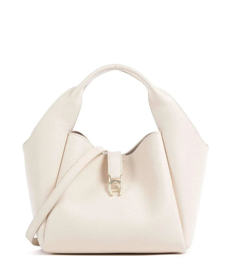 Aigner Zaira S Bolso de mano macadamia white