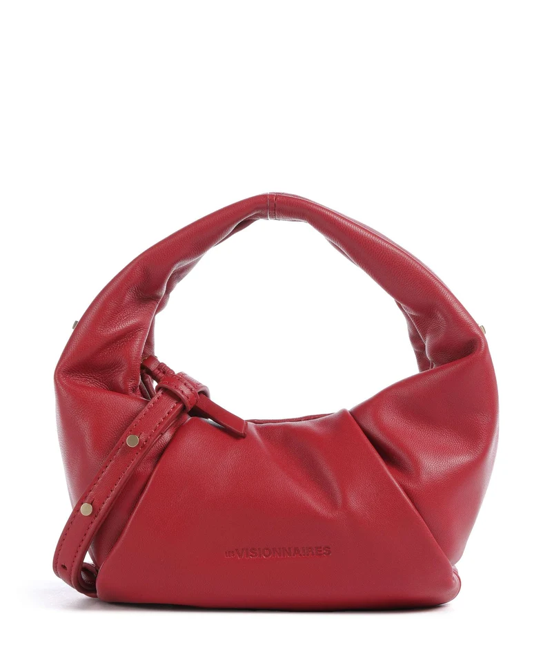 Les Visionnaires Greta Essential Silky Mini Bandolera rouge