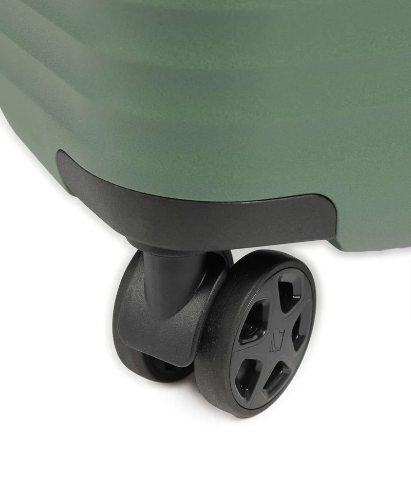 Travelite Air Stripe Slim Juego de maletas (4 ruedas) green