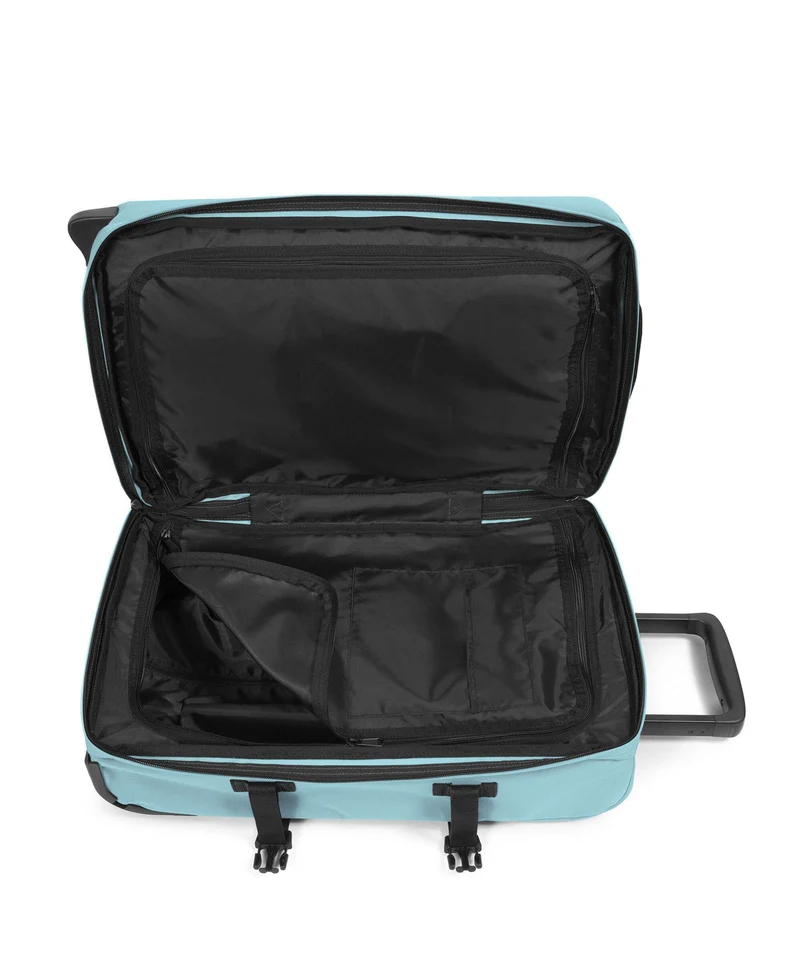 Eastpak Tranverz L Bolso de viaje con ruedas waterfall blue