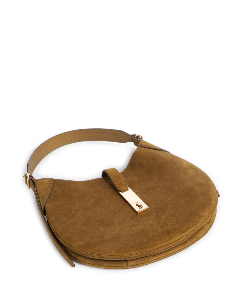Polo Ralph Lauren ID Collection Small Bolso de hombro artichoke