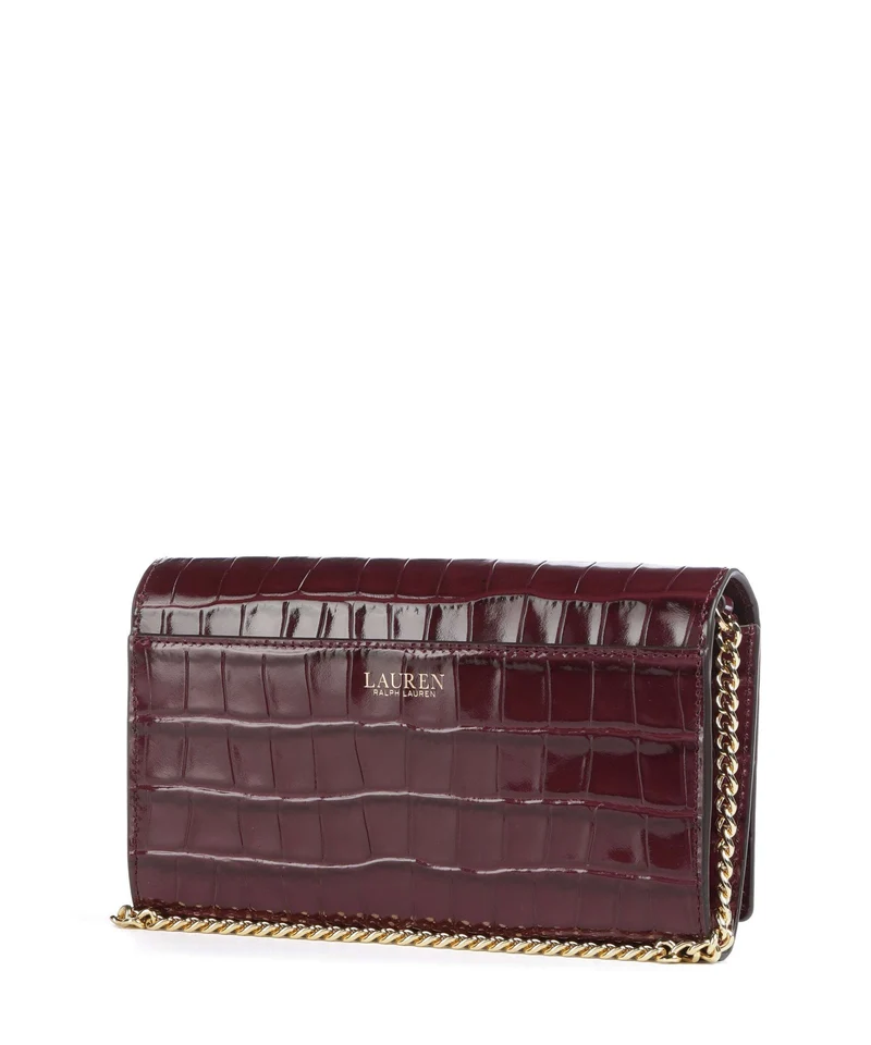 Lauren Ralph Lauren Adair II Large Monedero dark garnet