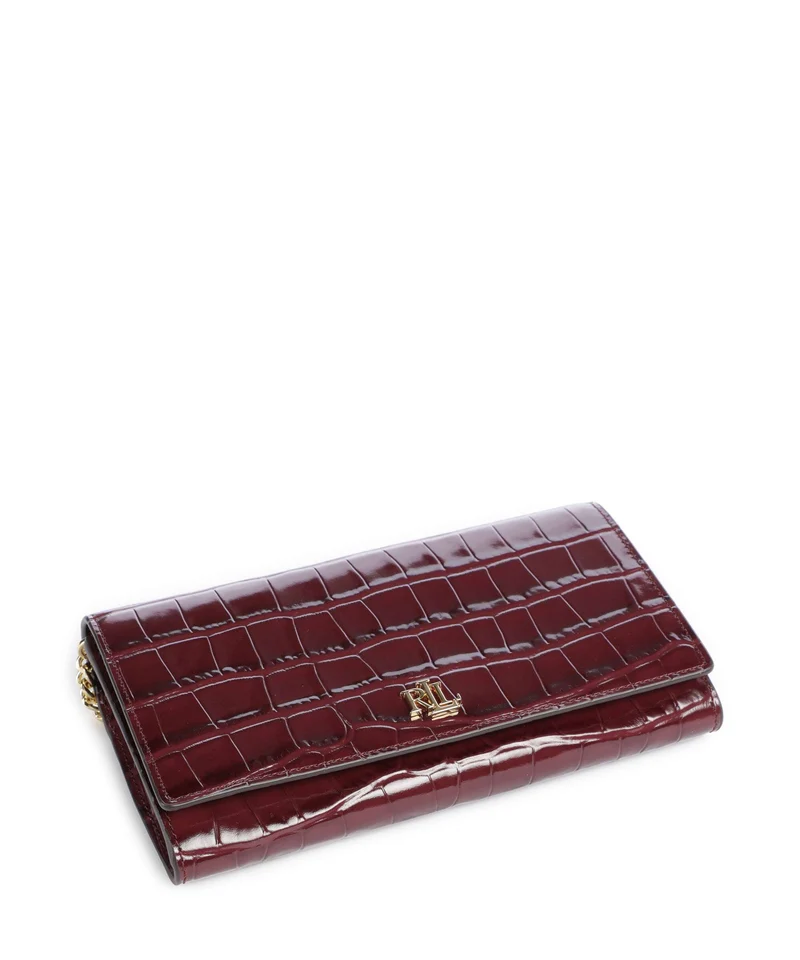 Lauren Ralph Lauren Adair II Large Monedero dark garnet