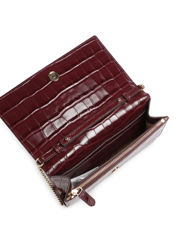 Lauren Ralph Lauren Adair II Large Monedero dark garnet