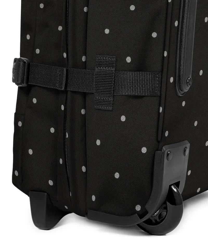 Eastpak Tranverz L Bolso de viaje con ruedas dots black/silver