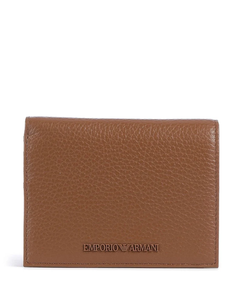 Emporio Armani Business Monedero mocha bisque