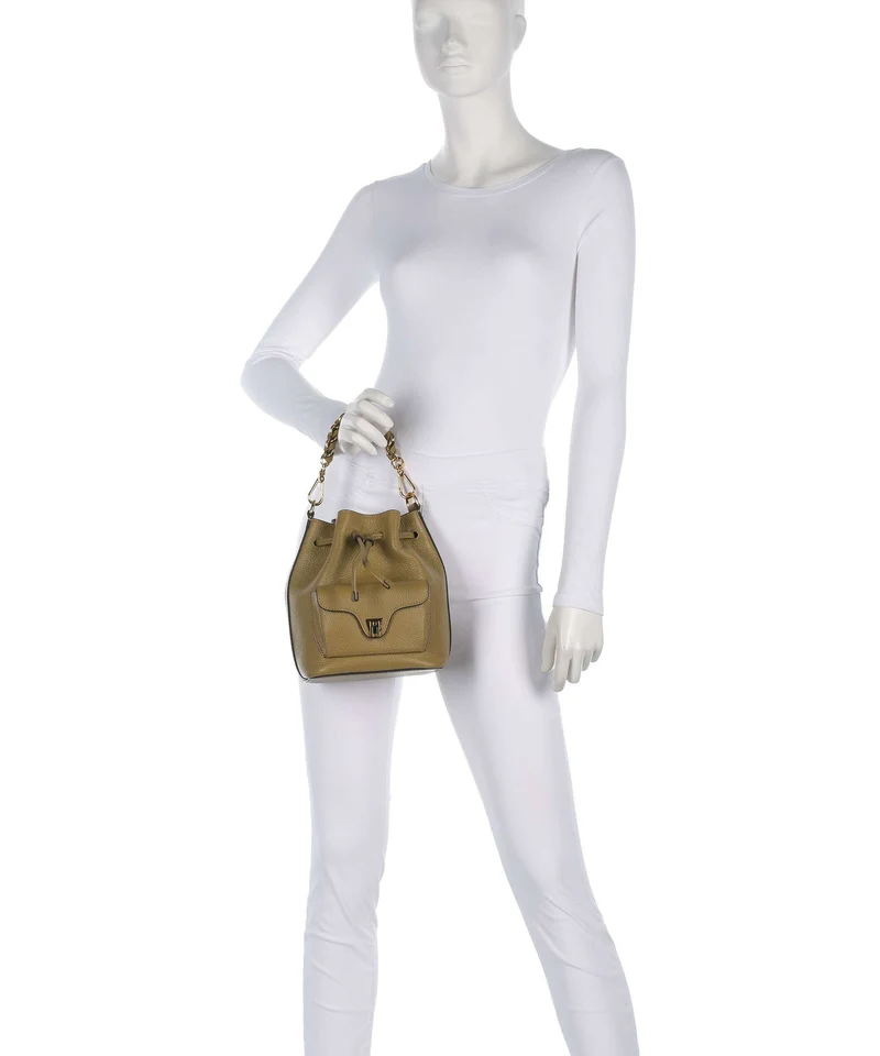 Coccinelle Beat Generation Bucket bolso de mano seagrass