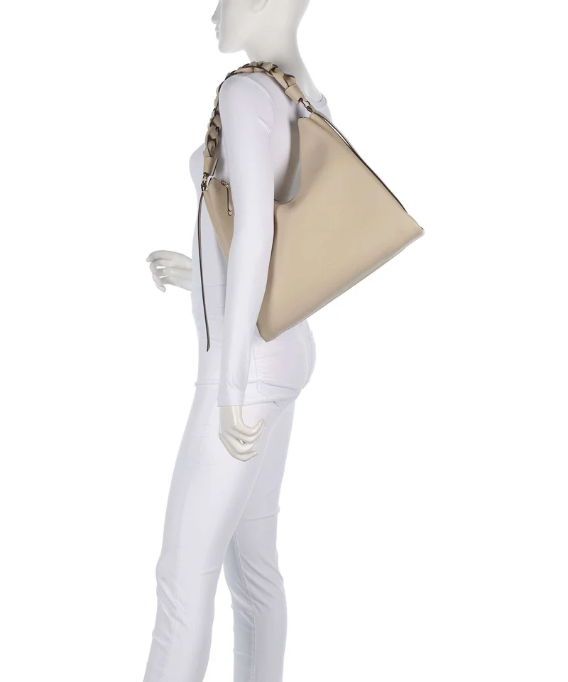 Coccinelle Boheme Grana Double Bolso de hobo sandshell/seagrass