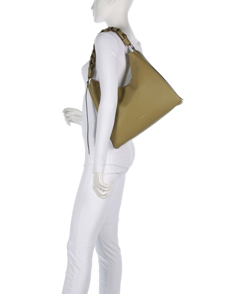 Coccinelle Boheme Grana Double Bolso de hobo seagrass/sandshell