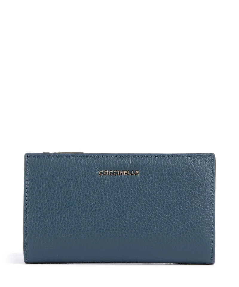 Coccinelle Metallic Soft Monedero deep blue