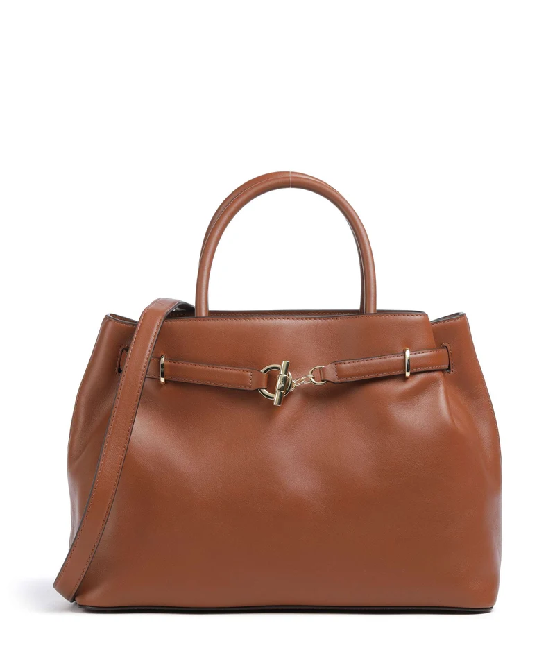 Lauren Ralph Lauren Blaike Large Bolso de mano lauren tan