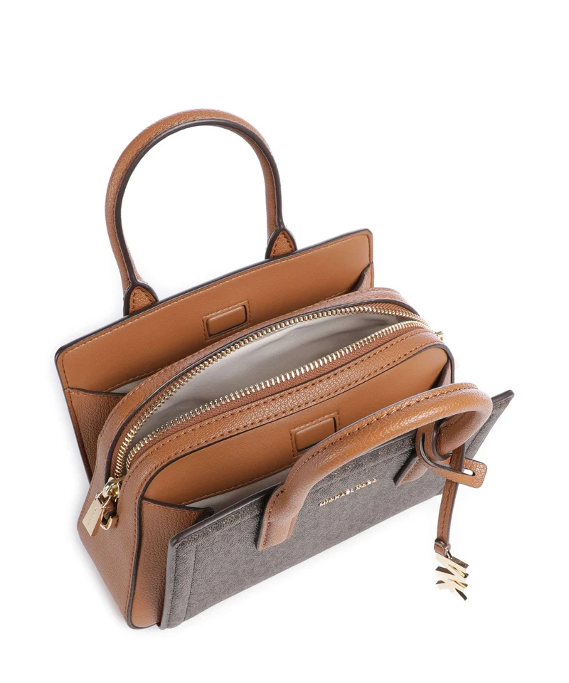 Michael Kors Laila XS Bolso de mano brown/acorn