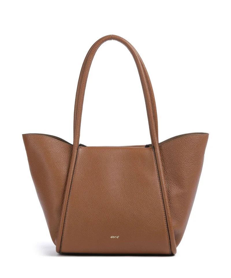 Abro Agave Willow Small Bolsa shopping caramel/cognac