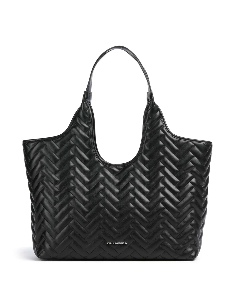 Karl Lagerfeld K/Brick Medium Bolsa shopping black