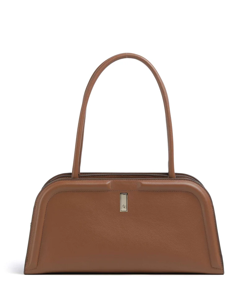 BOSS Ariell Bolso de hombro medium brown