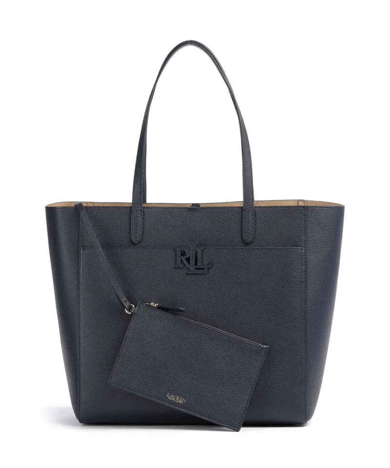 Lauren Ralph Lauren Cameryn Large Bolsa shopping refined navy