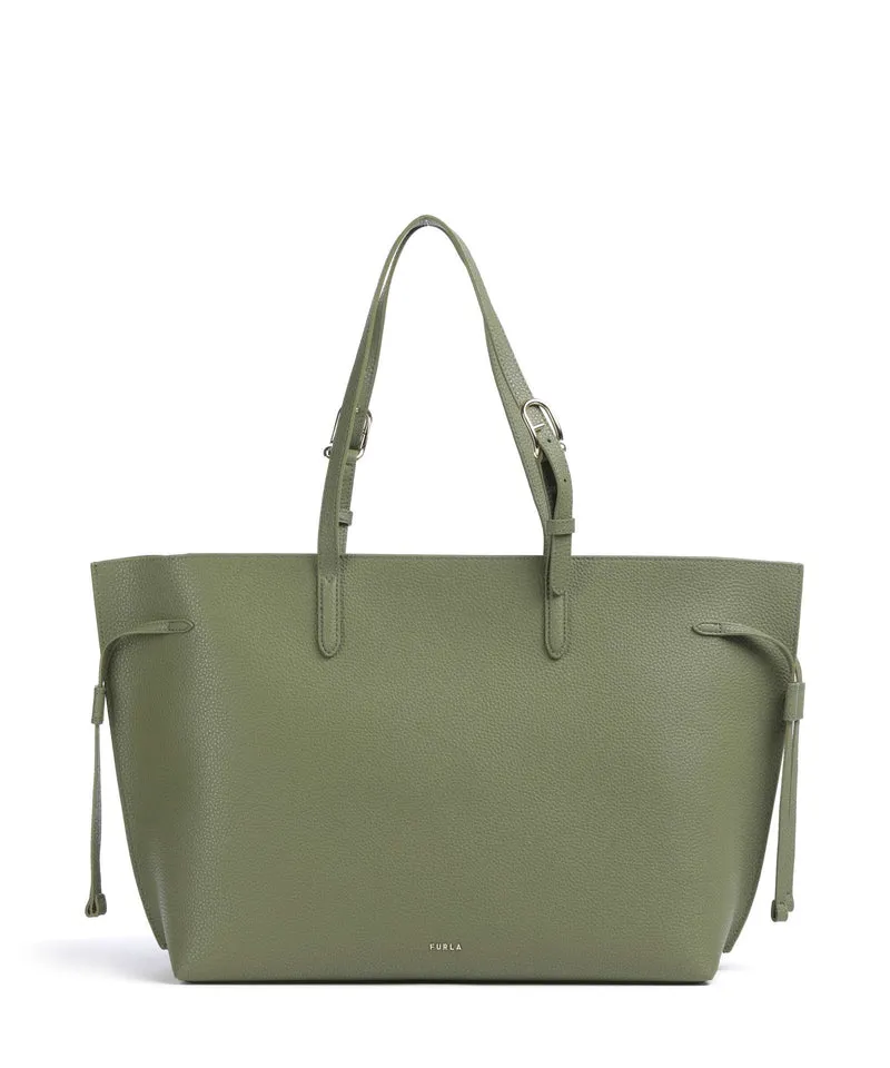 Furla Ava L Bolsa shopping avocado/toffee
