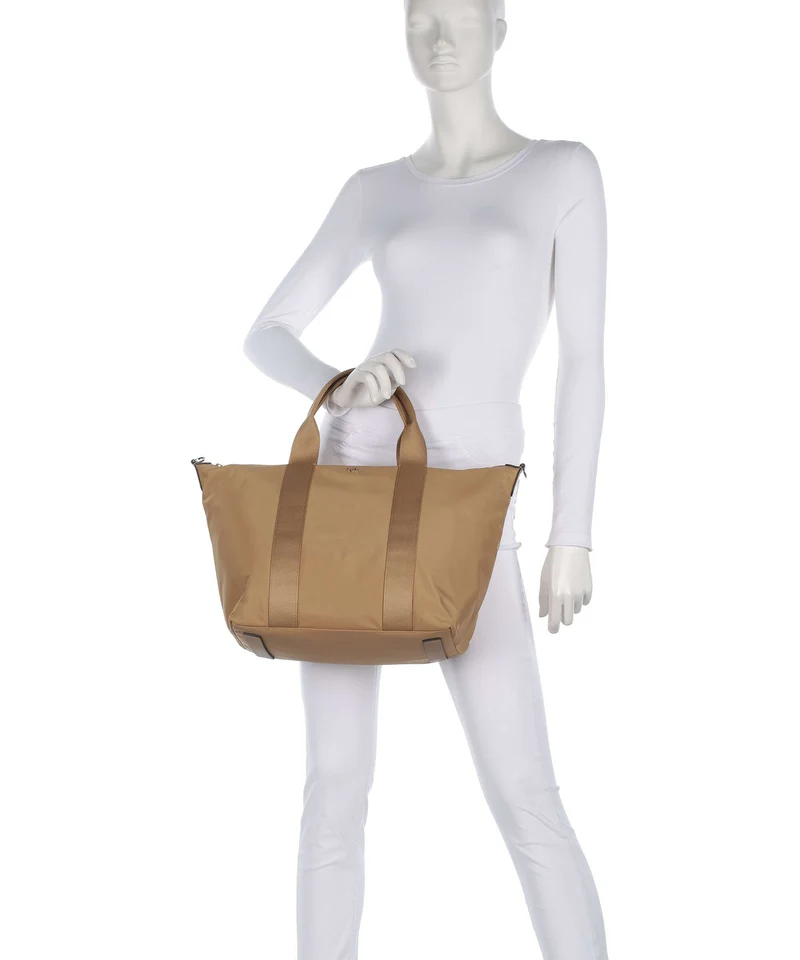 Lauren Ralph Lauren Stevie Extra Large Bolso de mano khaki