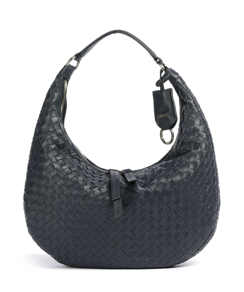 Abro Piuma Nana Small Bolso de hobo navy