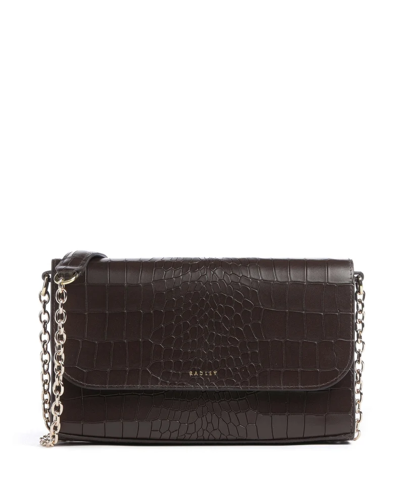 Radley London The Rathbone Bandolera dark oak