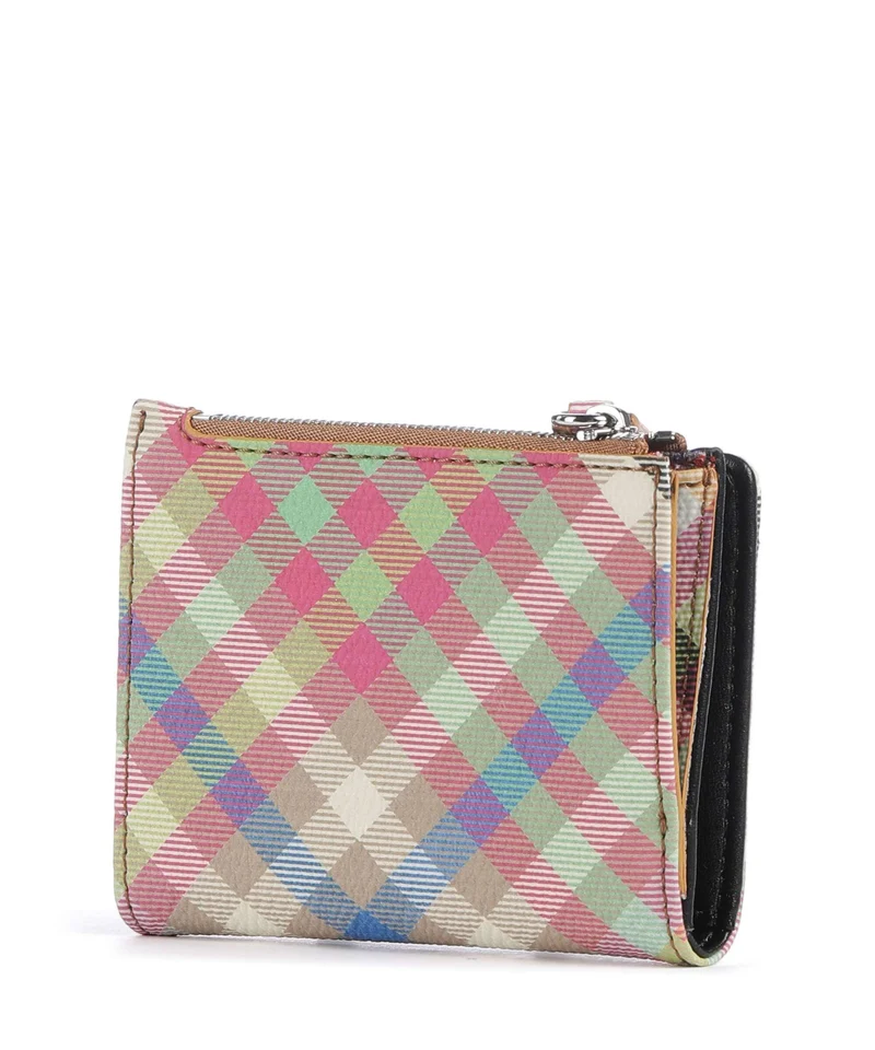 Vivienne Westwood Buccia D'Arancia Slim Tarjetero heather plaid