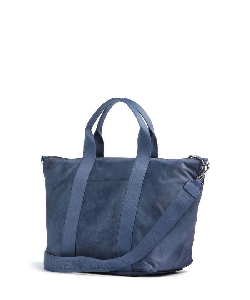 Lauren Ralph Lauren Stevie Extra Large Bolso de mano mediterranean dye/dark capri blue