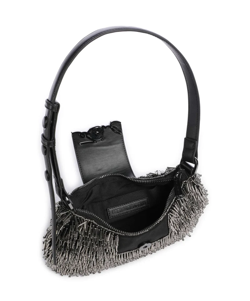 Karl Lagerfeld K/Signature Bolso de hombro black embellishment