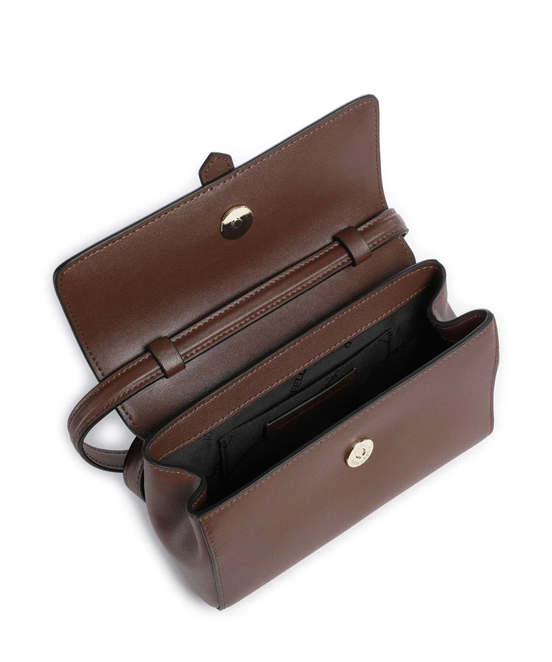 Karl Lagerfeld K/Autograph Small Bandolera dark friar brown