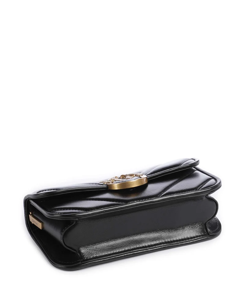 Pinko Love Box Horizontal Bolso de hombro nero/antique gold