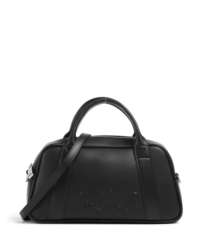 Karl Lagerfeld K/Ville Medium Bolso de mano black/nickel
