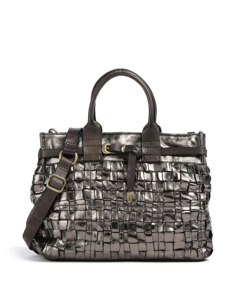 Campomaggi Bolso de mano lead grey