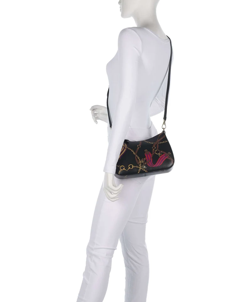 Lauren Ralph Lauren Danni 26 Bolso de hombro holiday equestrian belting/black