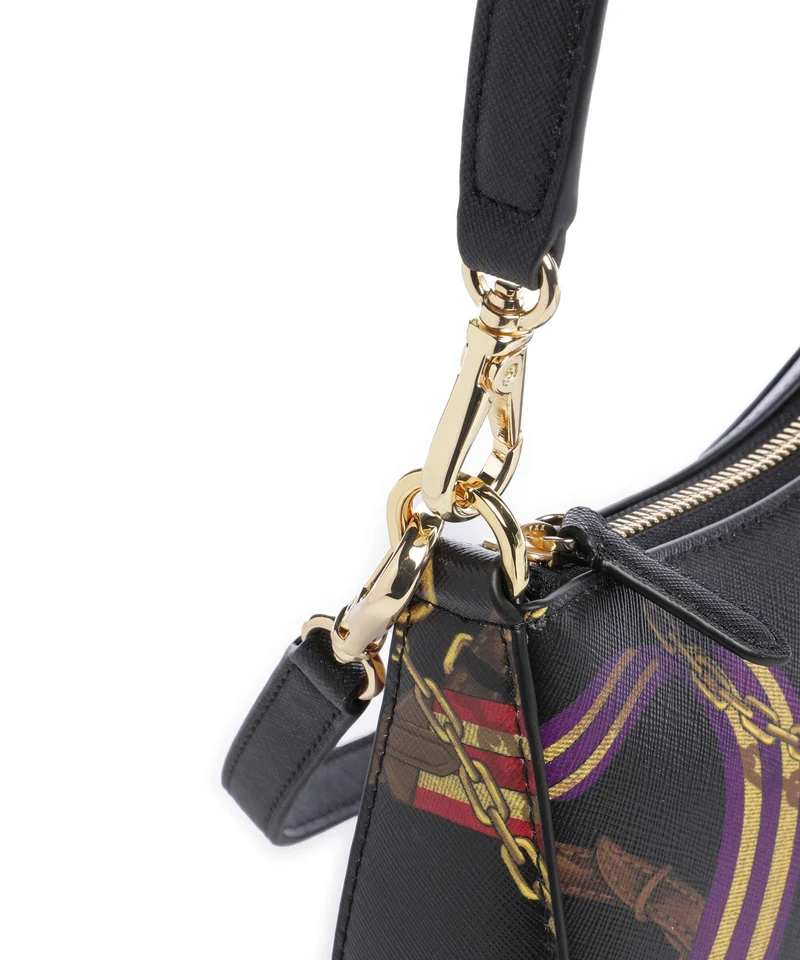 Lauren Ralph Lauren Danni 26 Bolso de hombro holiday equestrian belting/black