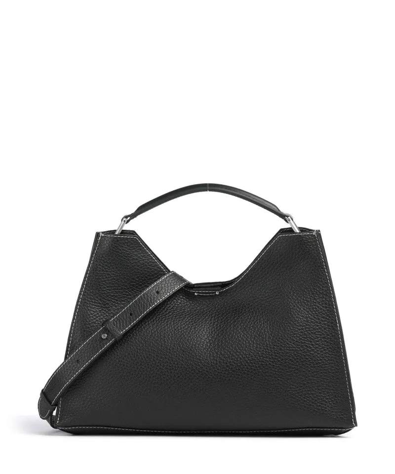 Gianni Chiarini Aurora Bolso de hobo nero