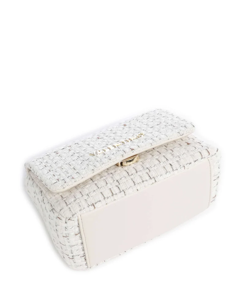 Valentino Bags Tweed Bolso de hombro off white/multicolour
