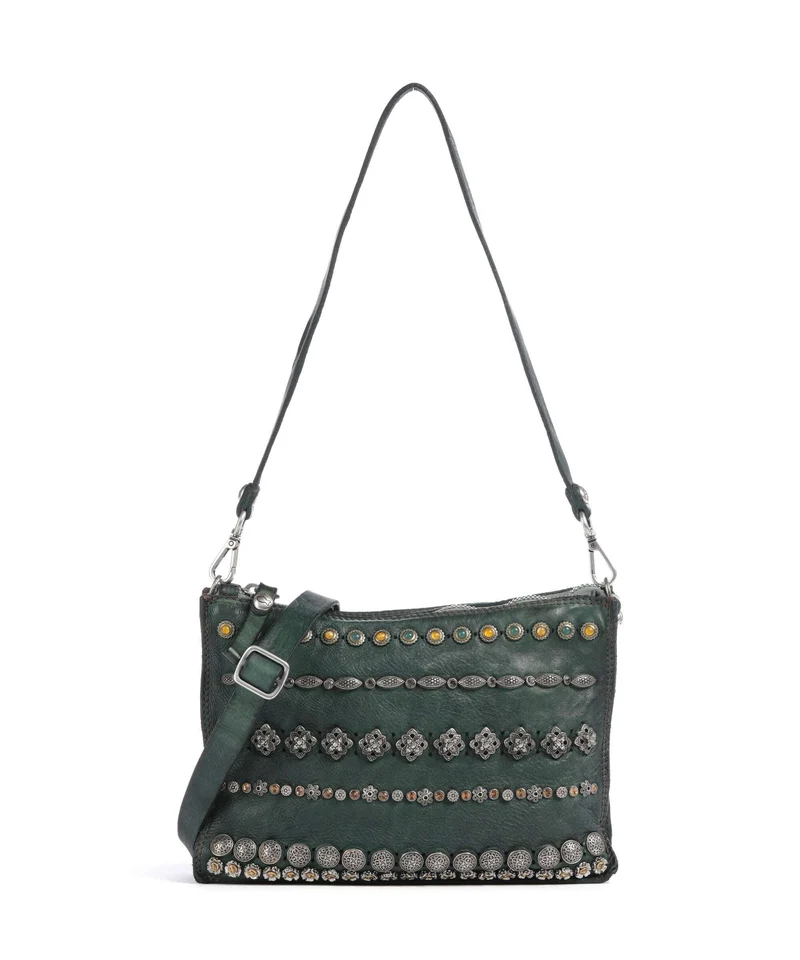 Campomaggi Bolso de hombro green bottle