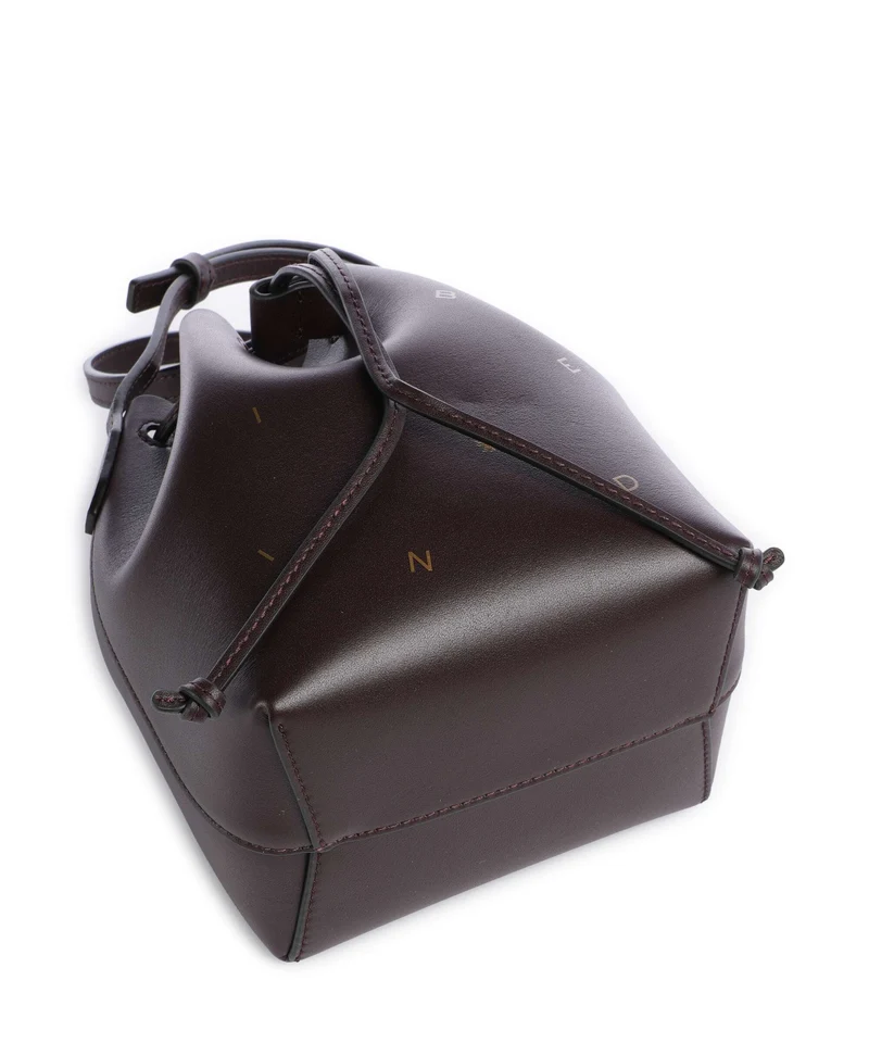 Liebeskind Soft Nappa S Bucket bolso de mano burgundy