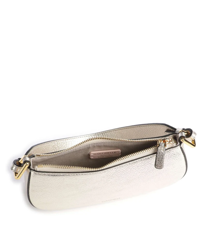 Coccinelle Merveille Bolso de hombro pale gold