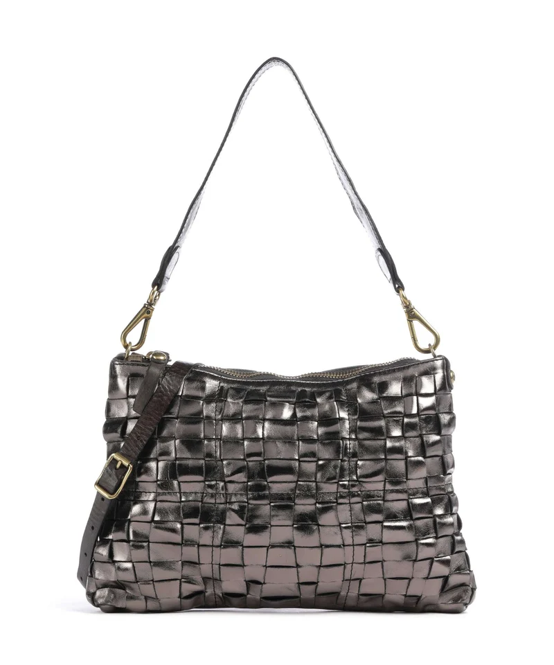 Campomaggi Bolso de hombro lead grey