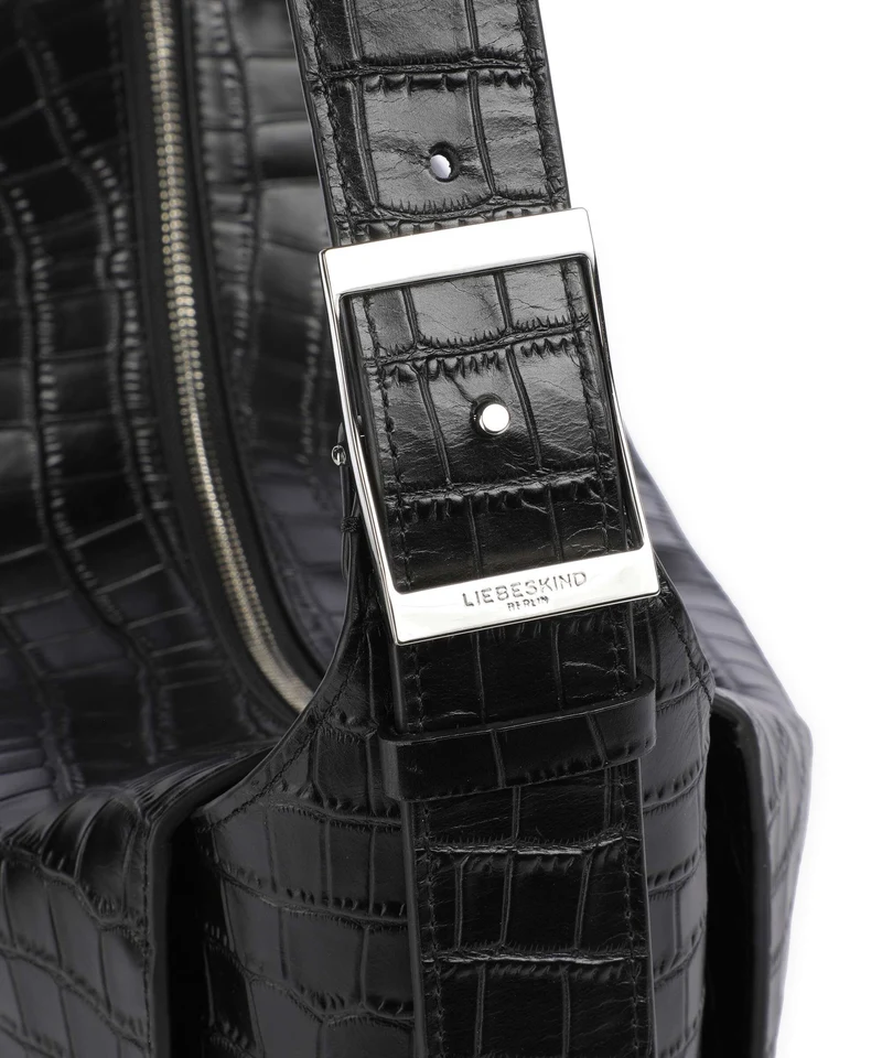 Liebeskind Lou 2 New Croco M Bolso de hobo black