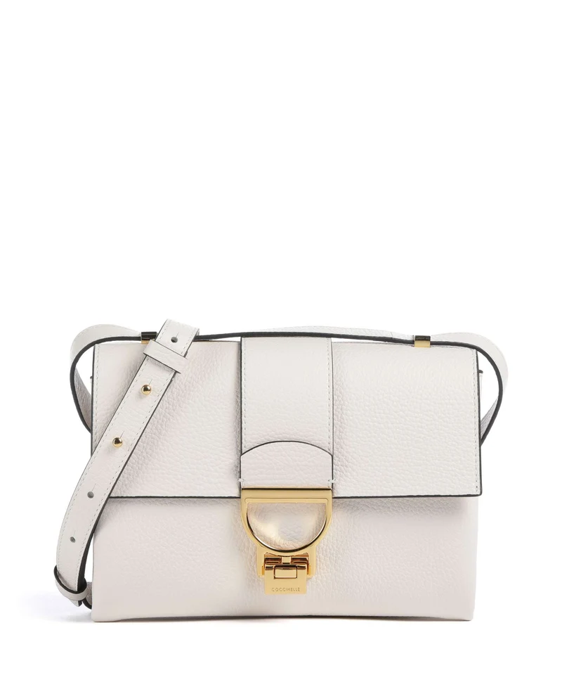 Coccinelle Arlettis Bolso de hombro blanco