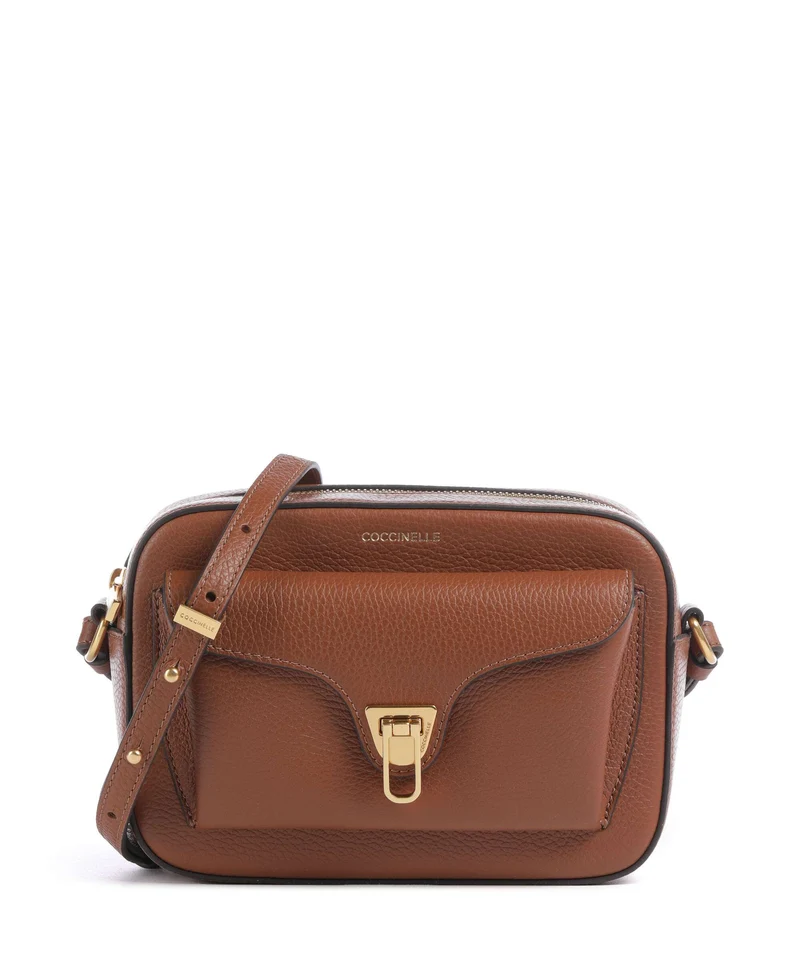 Coccinelle Beat Soft Bandolera cognac